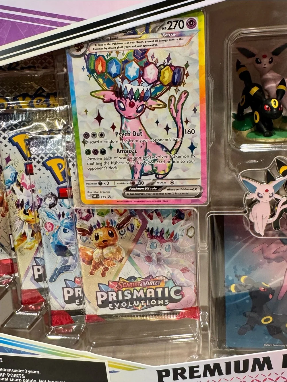 Prismatic Evolutions Premium Figure Collection